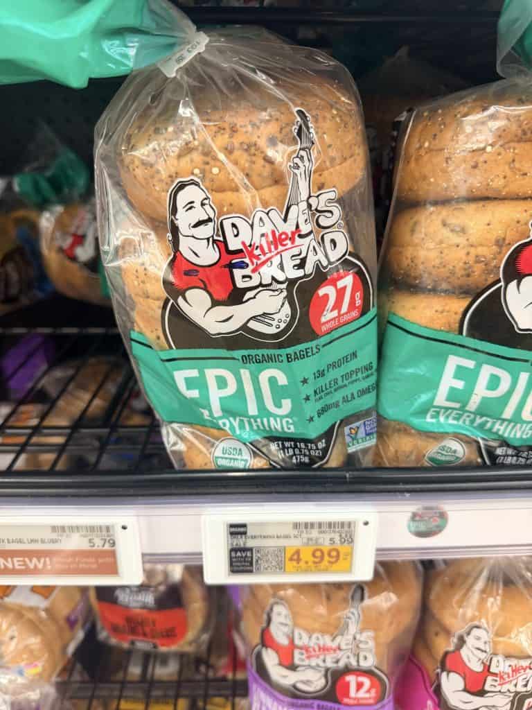 dave's killer bagels kroger shelf image