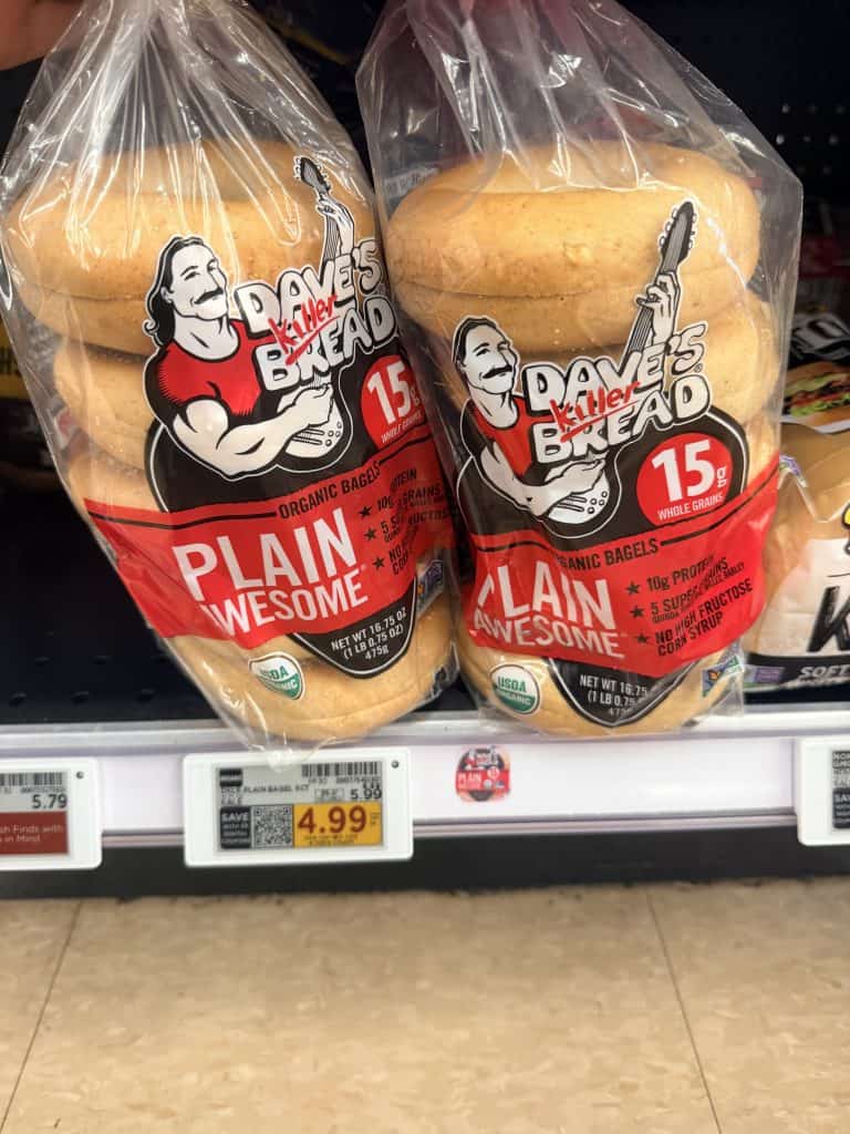 dave's killer bagels kroger shelf image