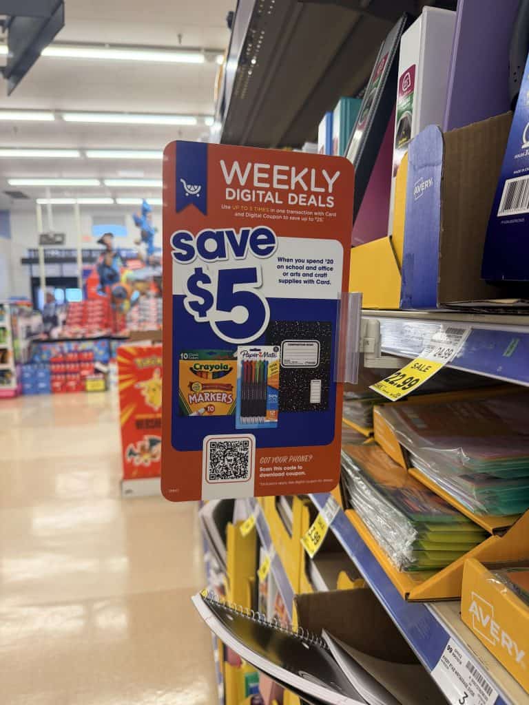 School Supplies Kroger Weekly Digital Deals
