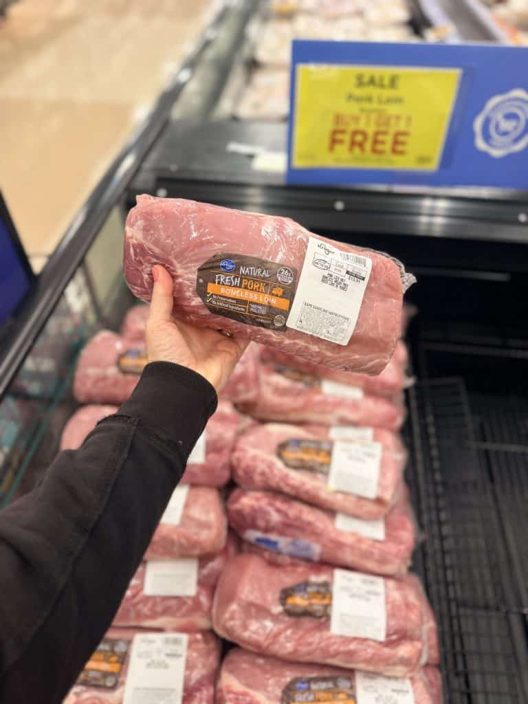 Kroger Boneless Pork Half Loin or Tenderloin kroger shelf image