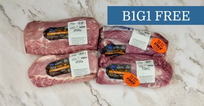 Kroger Boneless Pork Half Loin or Tenderloin kroger krazy