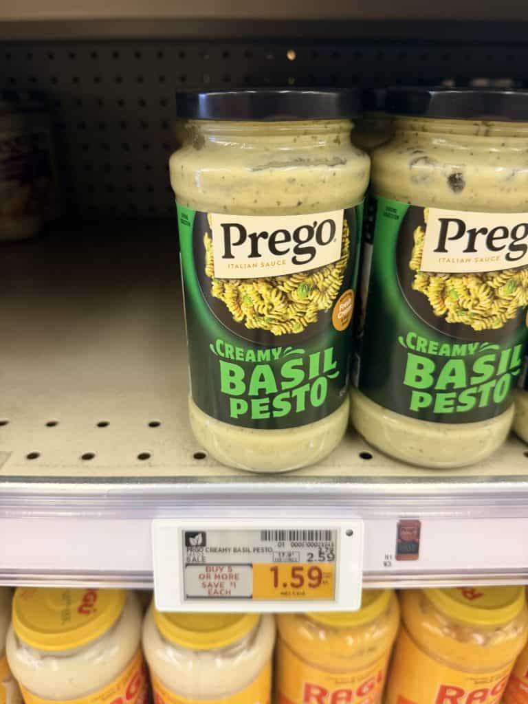 Prego Pasta Sauces Kroger shelf image