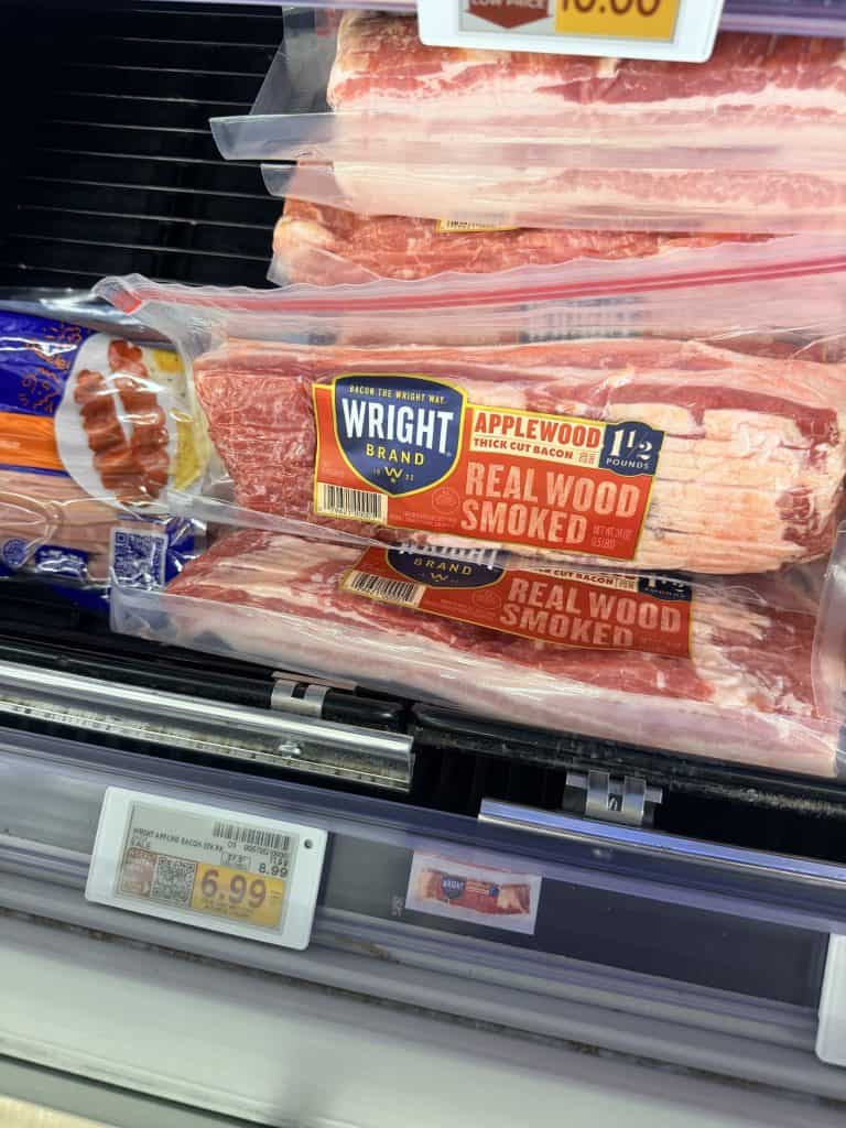 Wright bacon kroger shelf image
