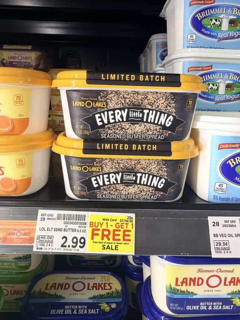 land o lakes kroger shelf image