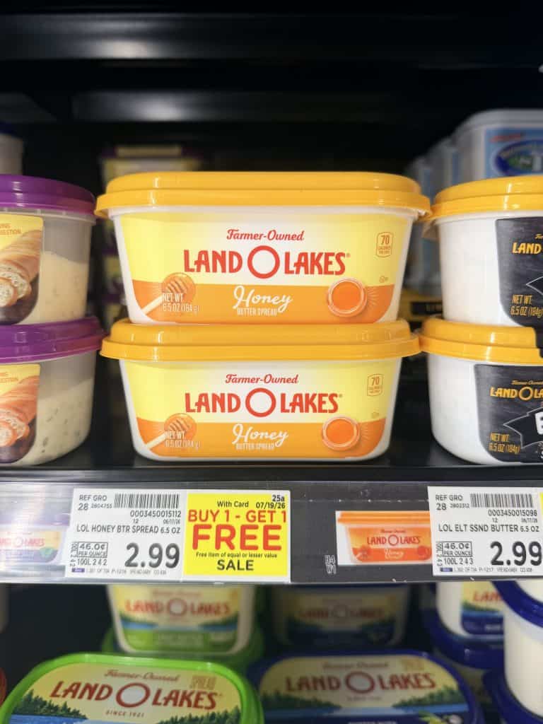 land o lakes kroger shelf image