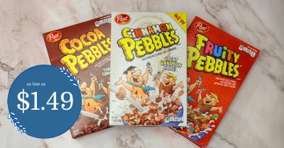 Post Pebbles Cereal Kroger Krazy