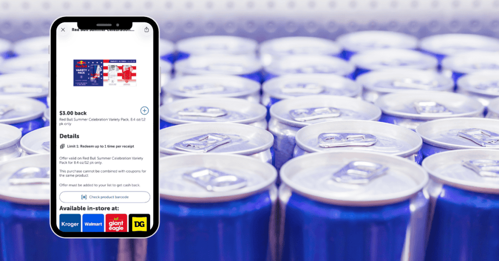 Red Bull Variety Pack Ibotta Rebate Kroger