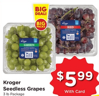 Kroger 3 Day sale July 25-27