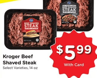 Kroger 3 Day sale July 25-27