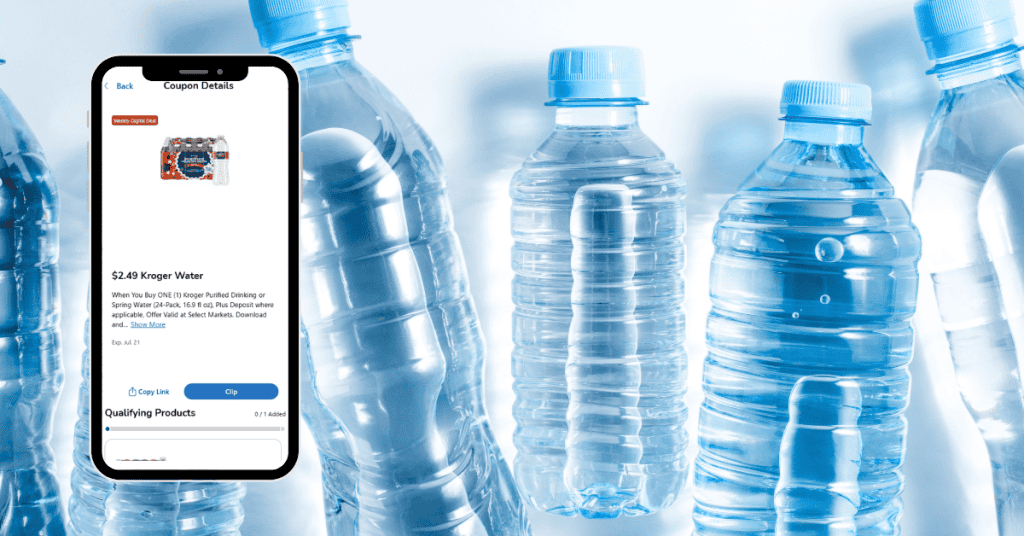 kroger water