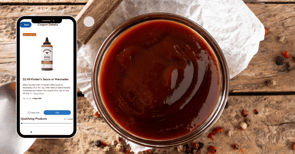 kinder's bbq sauce and marinades
