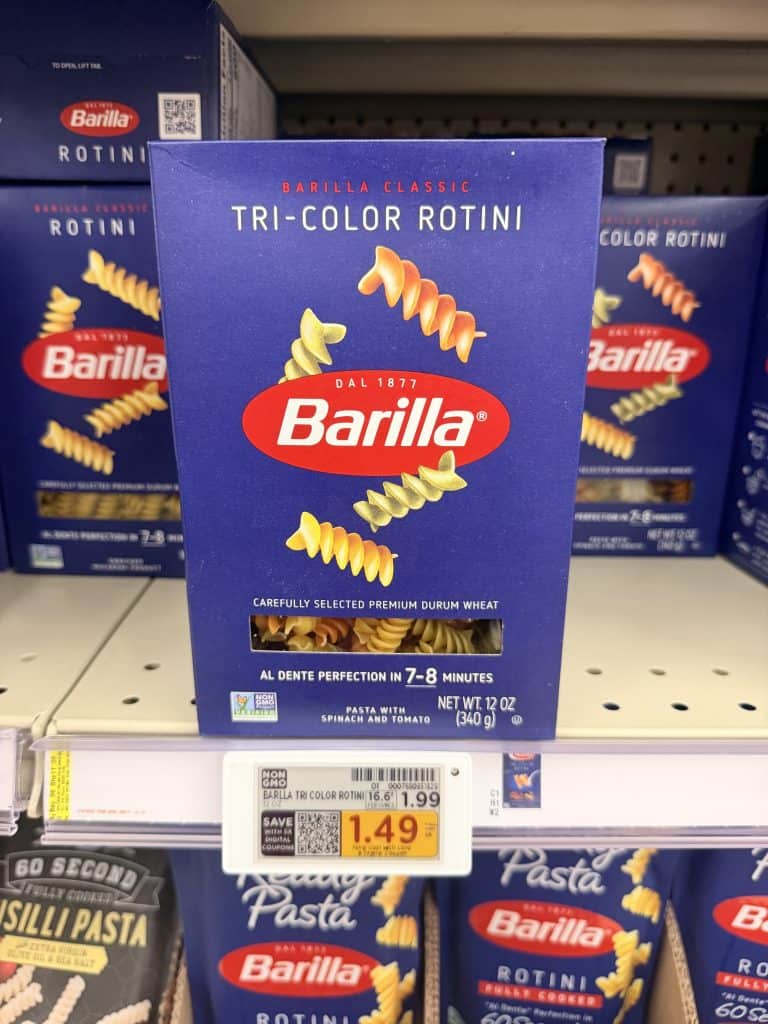 barilla pasta kroger shelf image (6)