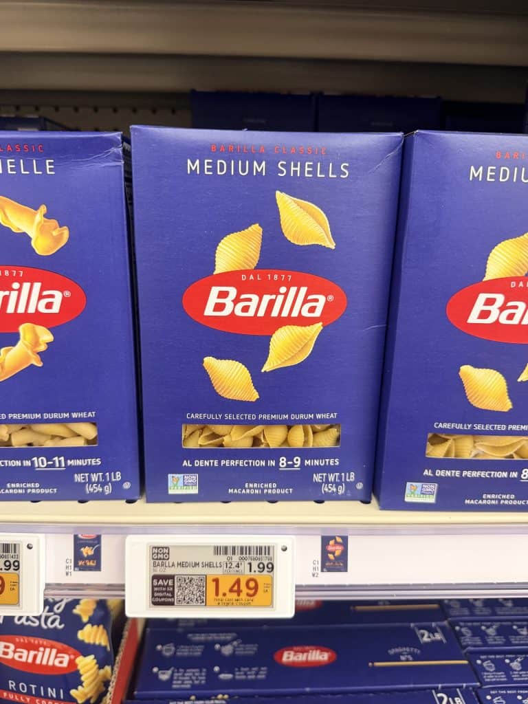 barilla pasta kroger shelf image (6)
