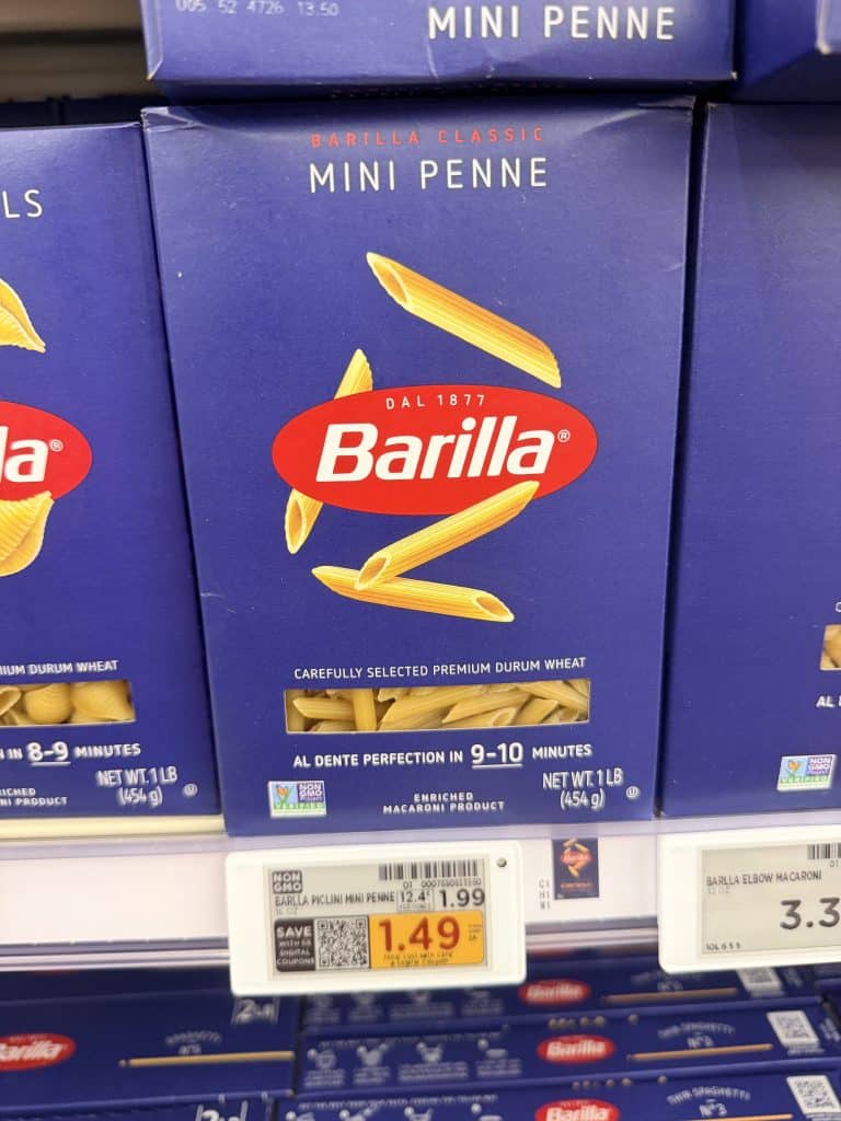 barilla pasta kroger shelf image (6)