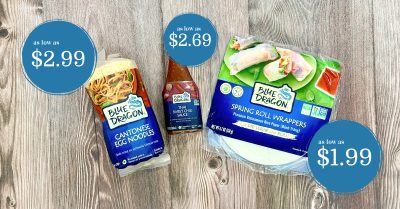 blue dragon sauce, noodles and wrappers kroger krazy