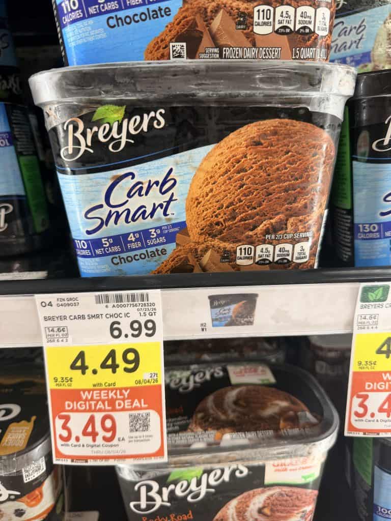 breyers carb smart kroger shelf image (2)