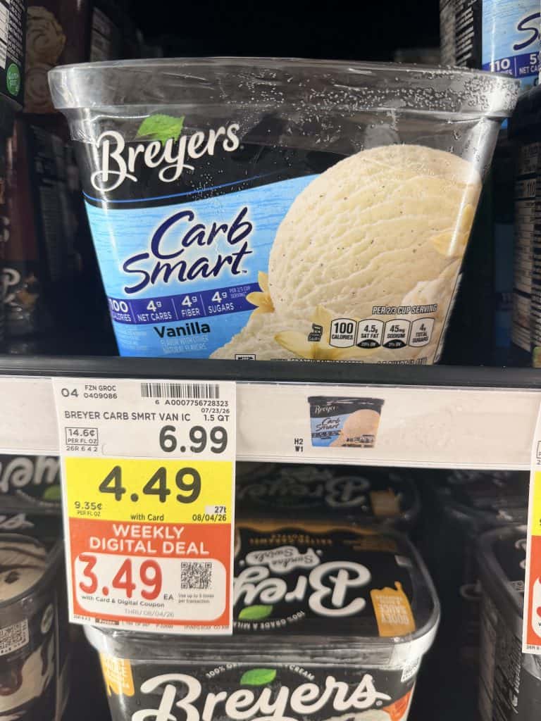 breyers carb smart kroger shelf image (2)