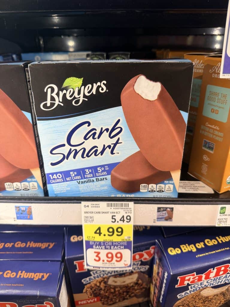 breyers carb smart kroger shelf image (2)