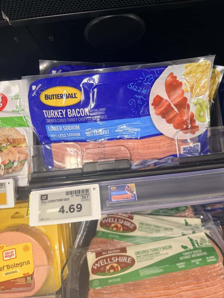 butterball bacon kroger shelf image (1)