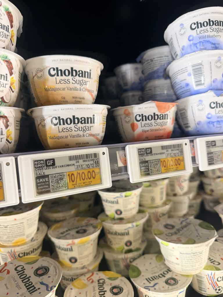 chobani yogurt singles kroger shelf image (16)