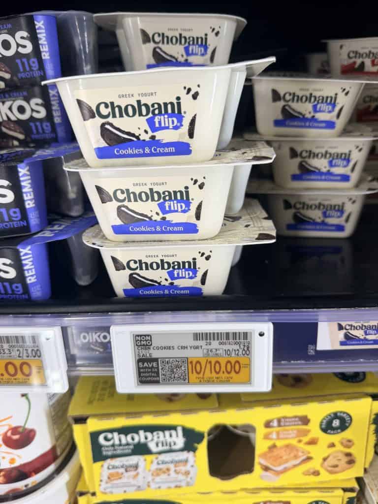 chobani yogurt singles kroger shelf image (16)