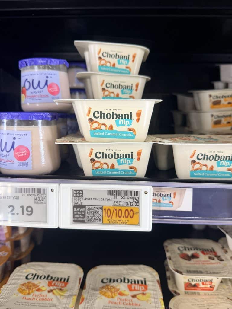 chobani yogurt singles kroger shelf image (16)
