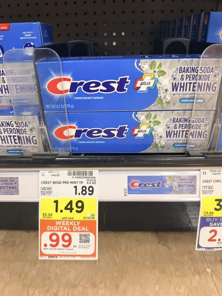 crest toothpaste kroger shelf image (2)