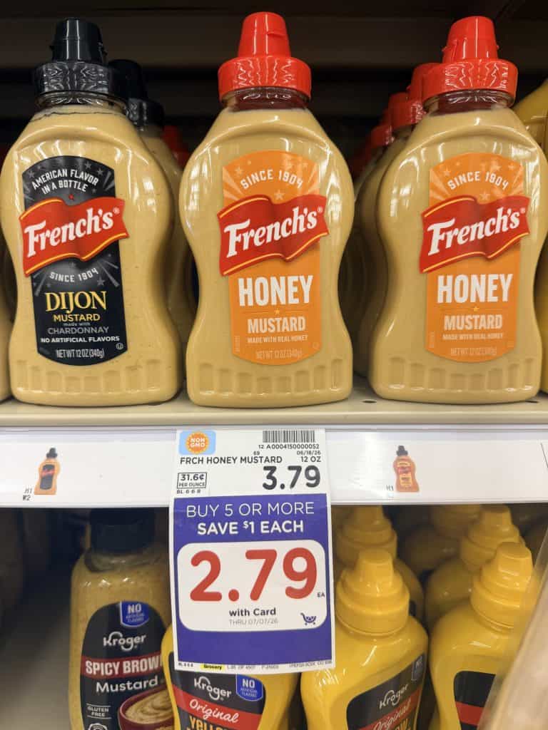 french's honey mustard kroger shelf image