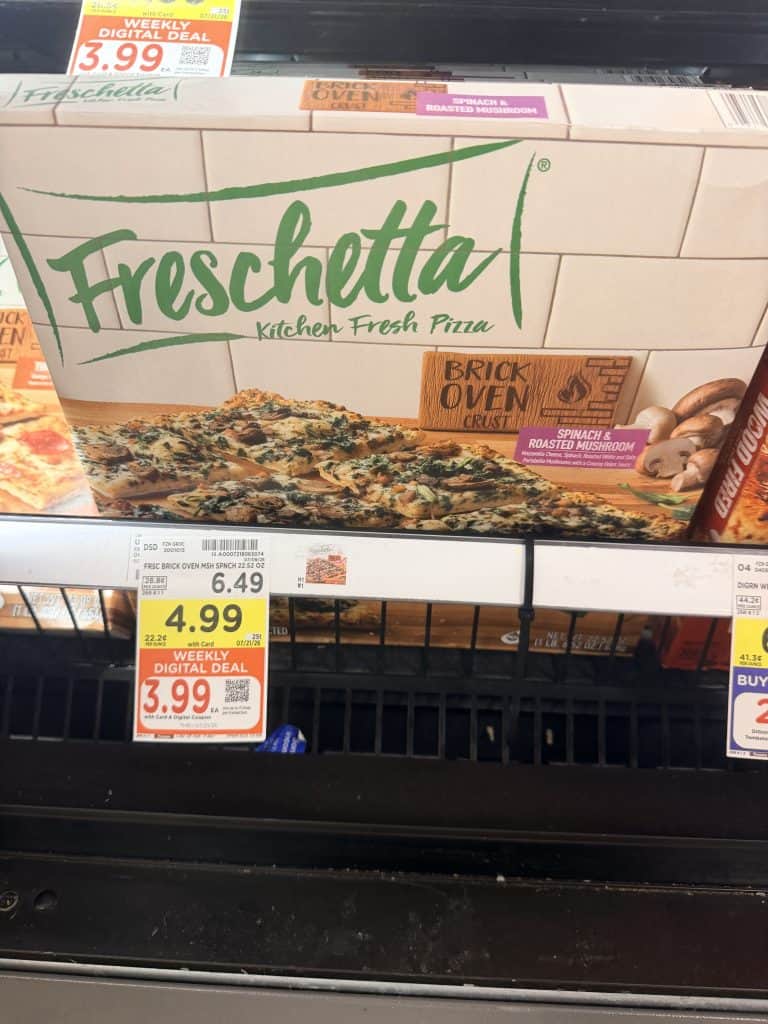 freschetta pizza kroger shelf image (4)