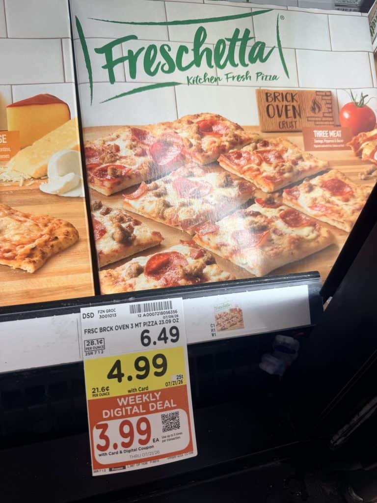 freschetta pizza kroger shelf image (4)