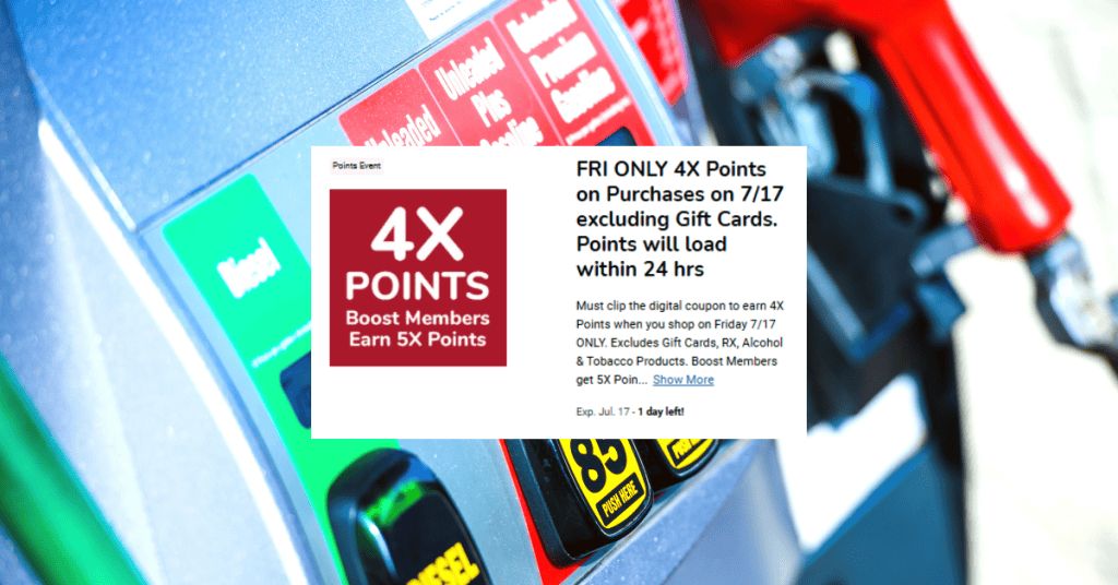 fuel point friday kroger
