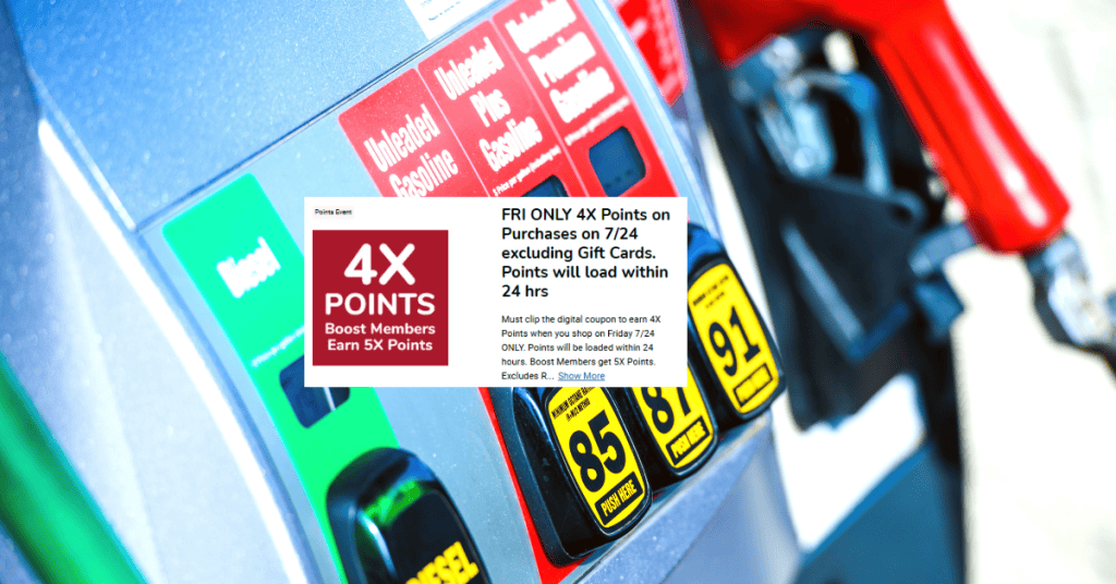 fuel point friday kroger