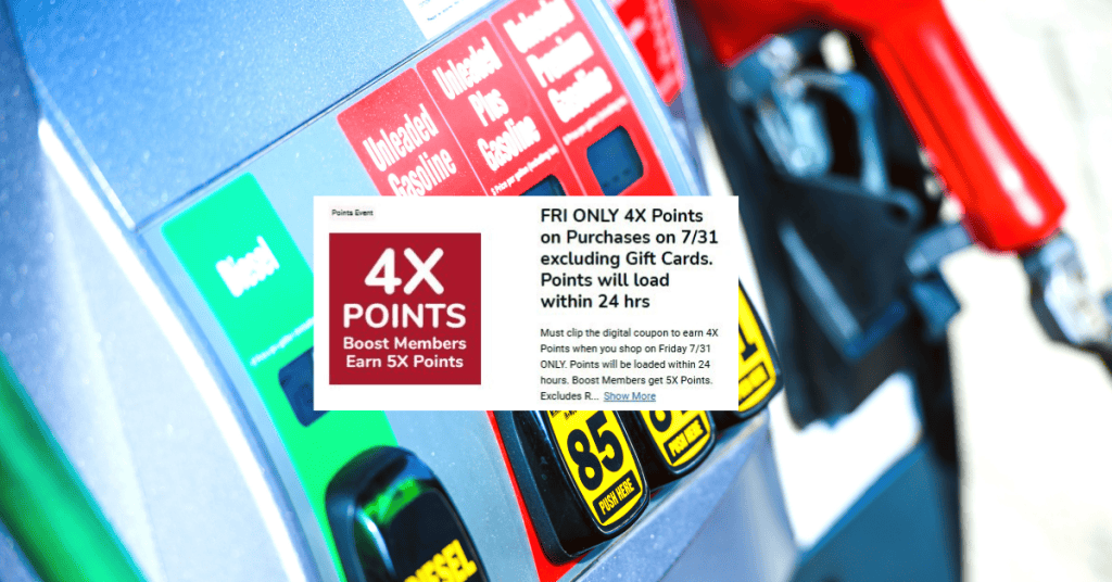 fuel point friday kroger