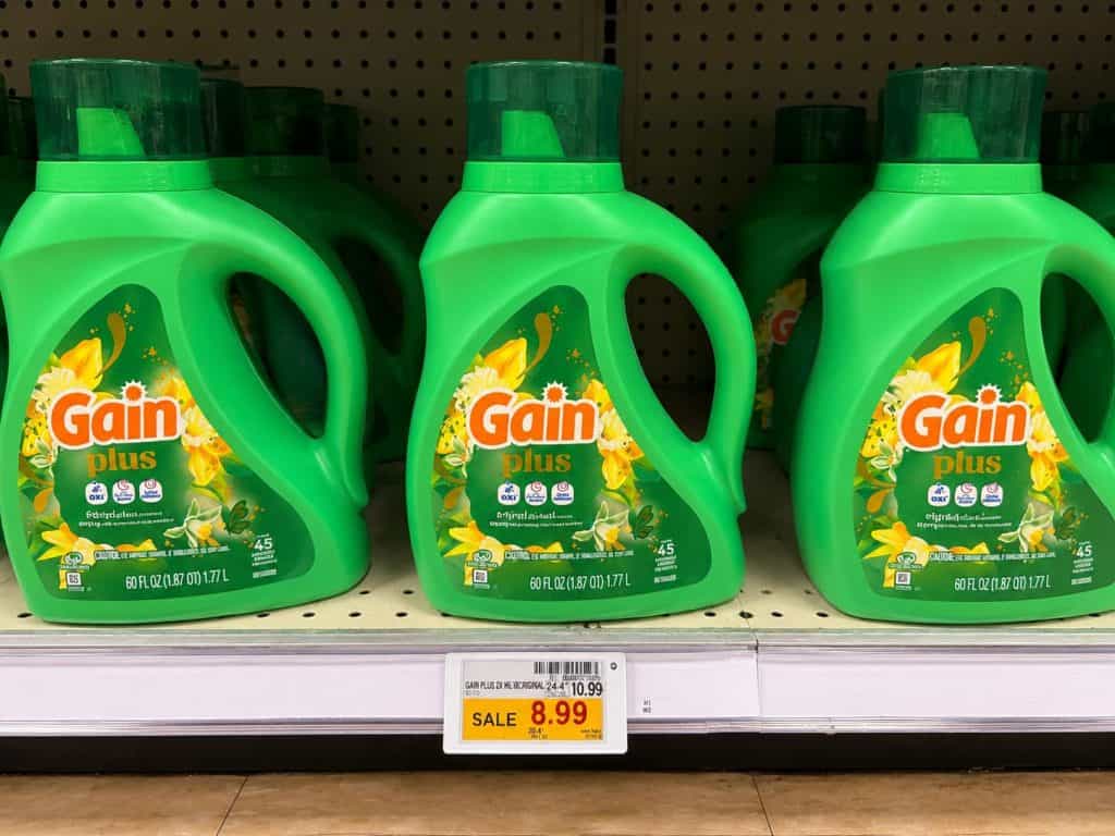 gain plus kroger shelf image