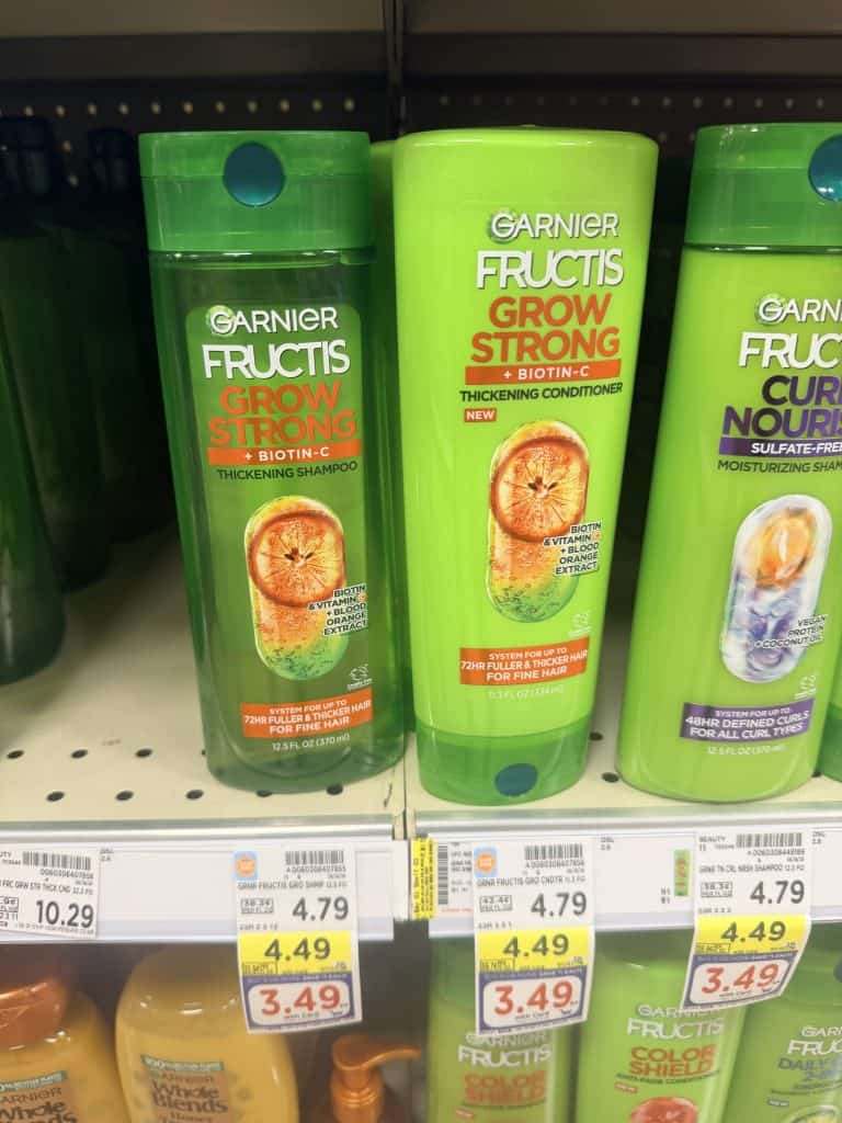 garnier fructis kroger shelf image (3)