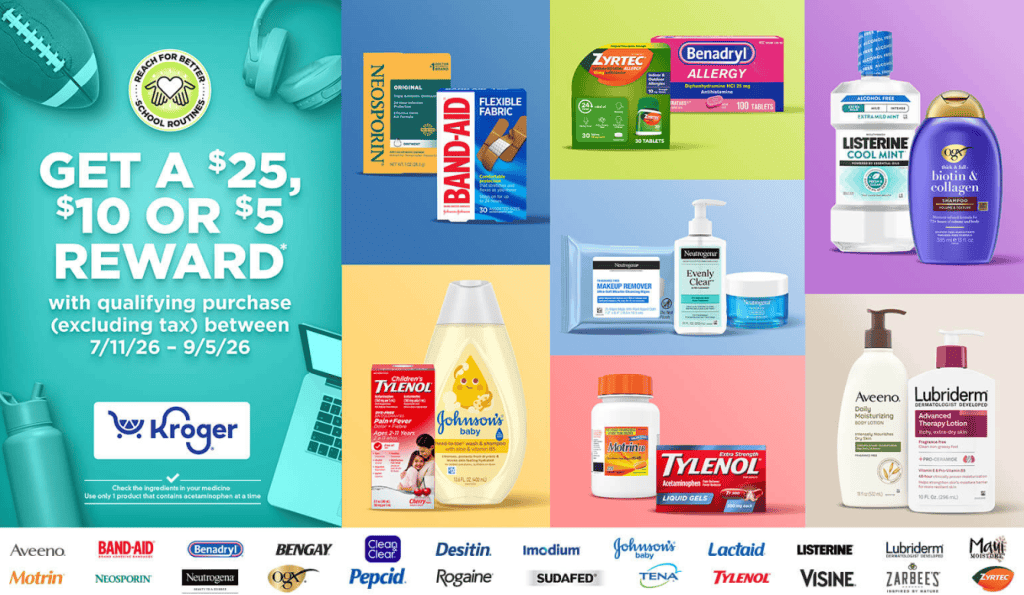 Kroger and Kenvue Back to School Event