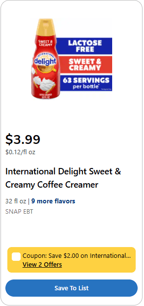 international delight creamer kroger image