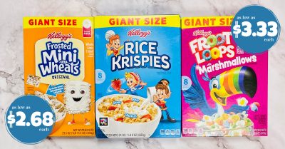 kellogg's cereal (4) kroger krazy