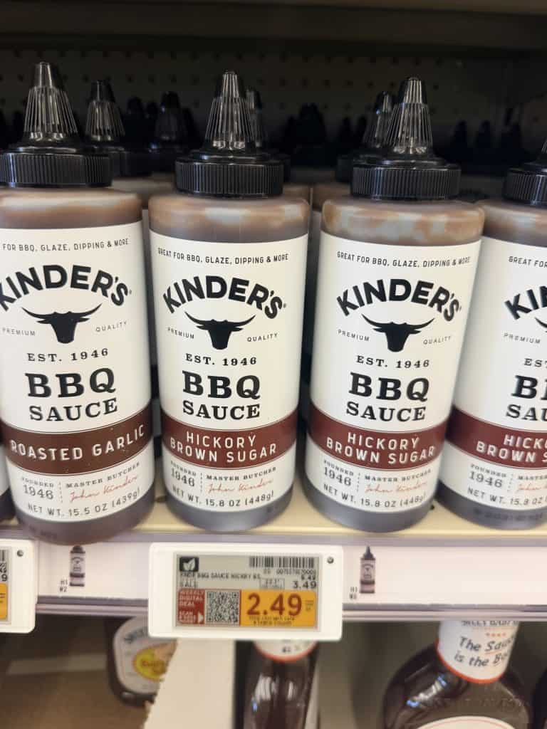 kinder sauces kroger shelf image (2)