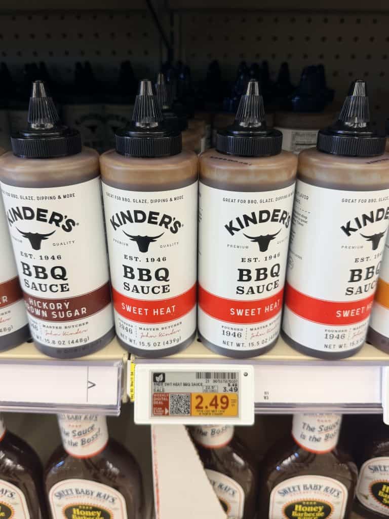 kinder sauces kroger shelf image (2)