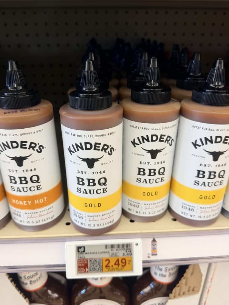 kinder sauces kroger shelf image (2)