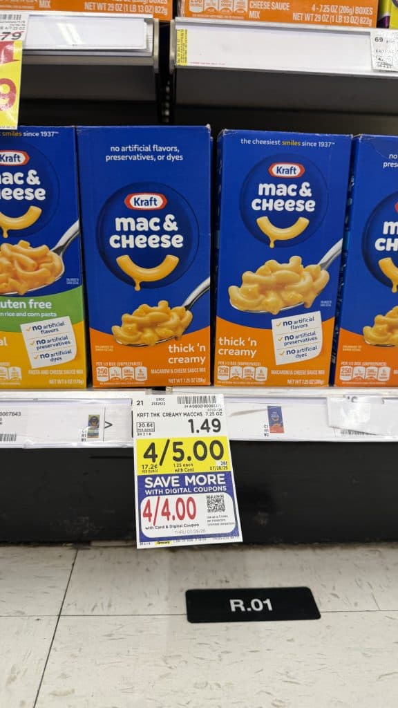 kraft mac kroger shelf image (6)