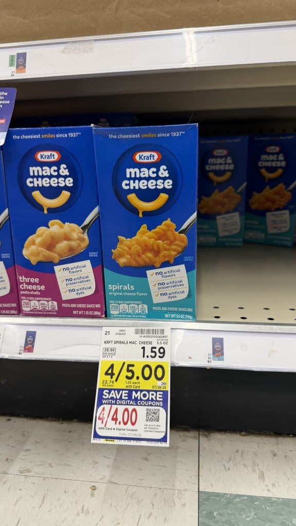 kraft mac kroger shelf image (6)