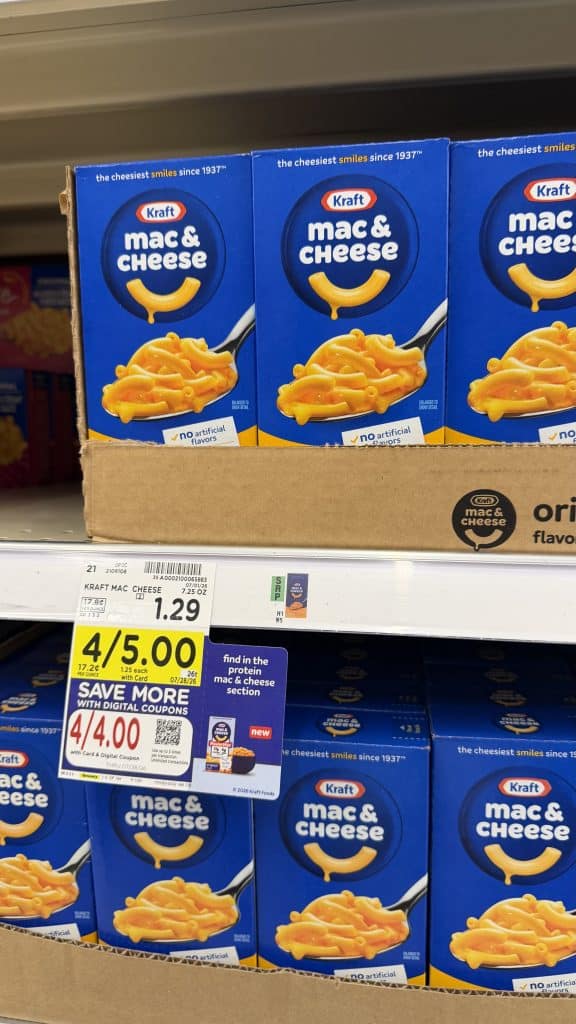 kraft mac kroger shelf image (6)
