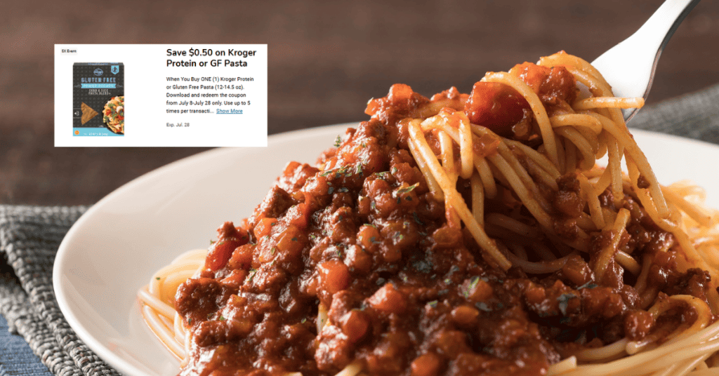 kroger protein pasta digital coupon