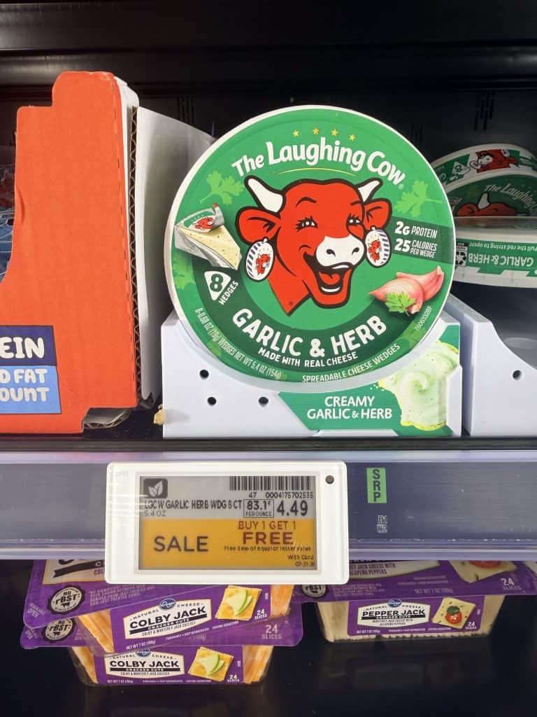 laughing cow kroger shelf image (1)
