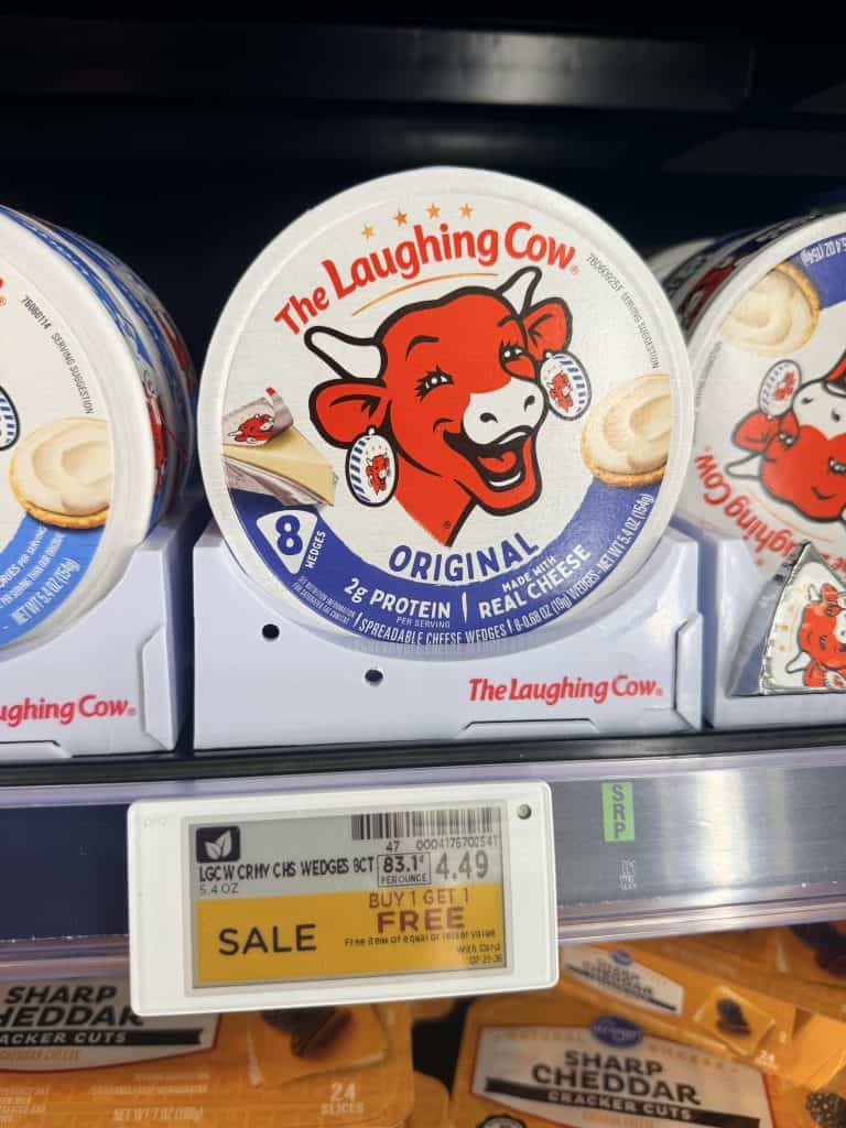laughing cow kroger shelf image (1)