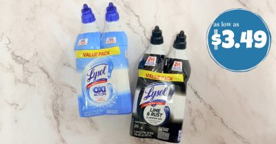 lysol toilet bowl cleaner kroger krazy