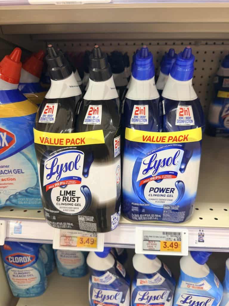 lysol toilet bowl cleaner kroger shelf image (2)