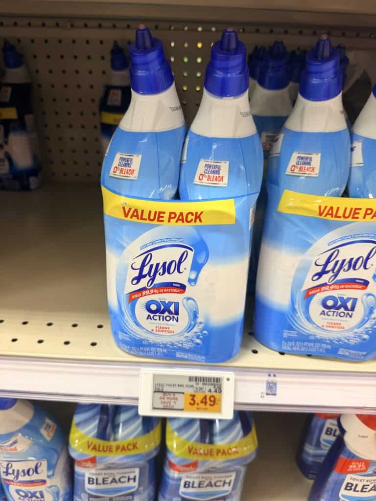 lysol toilet bowl cleaner kroger shelf image (2)